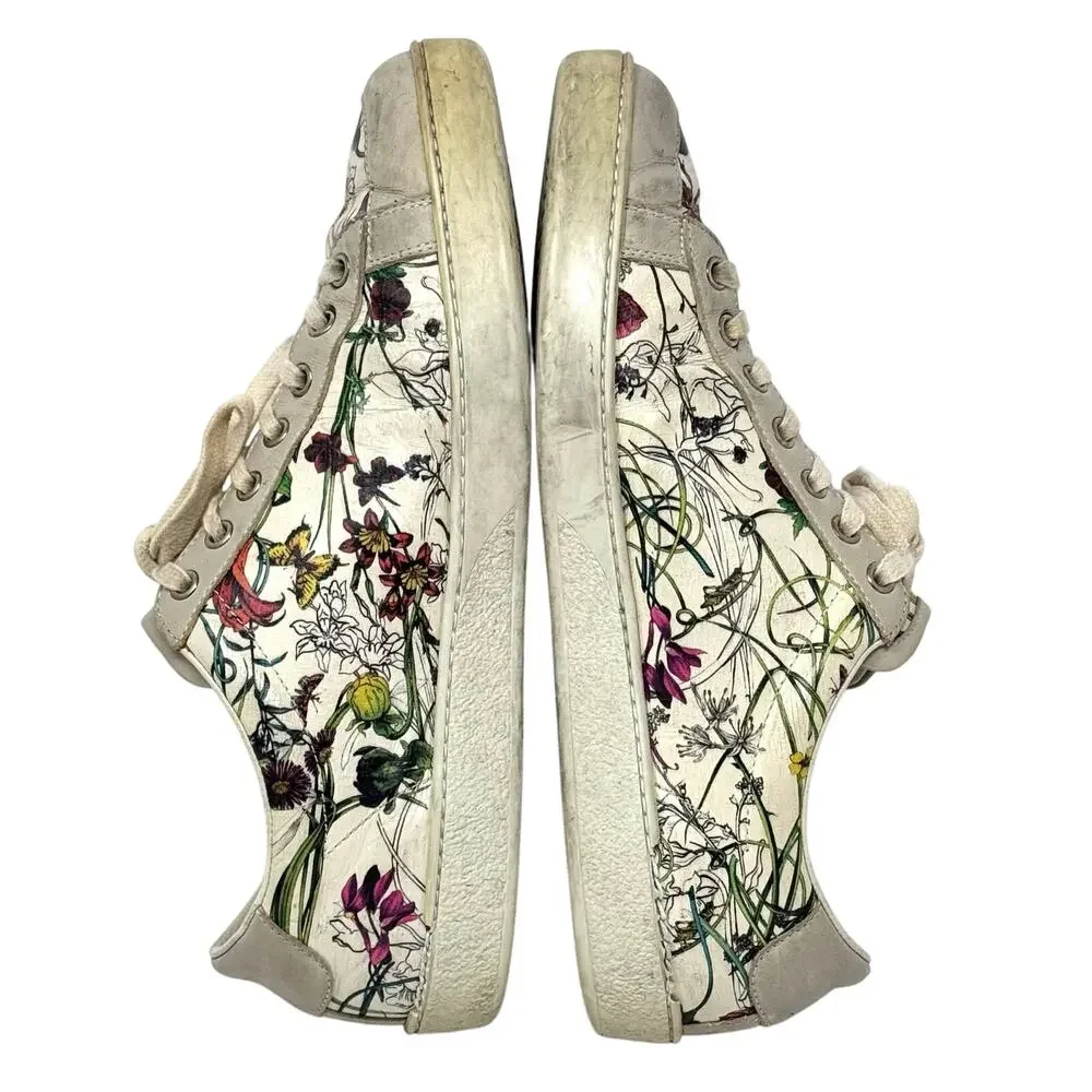 Gucci Flora Print Sneakers